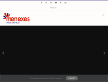 Tablet Screenshot of menexes.gr